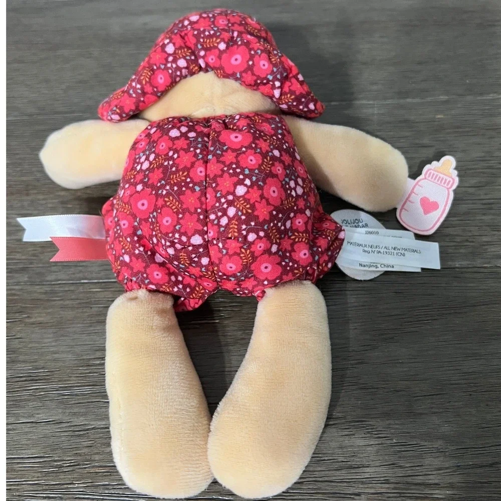 Jolijou Maelle Baby Doll 8"‎ Plush Paris France Stuffed Toy - Picture 4 of 5